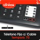 Teléfono Fijo con Cable Temporis 70 ALCATEL
