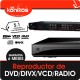 Reproductor DVD DIVX con Radio Fm y UsbAKAI