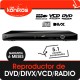 Reproductor DVD DIVX con Radio Fm y UsbAKAI
